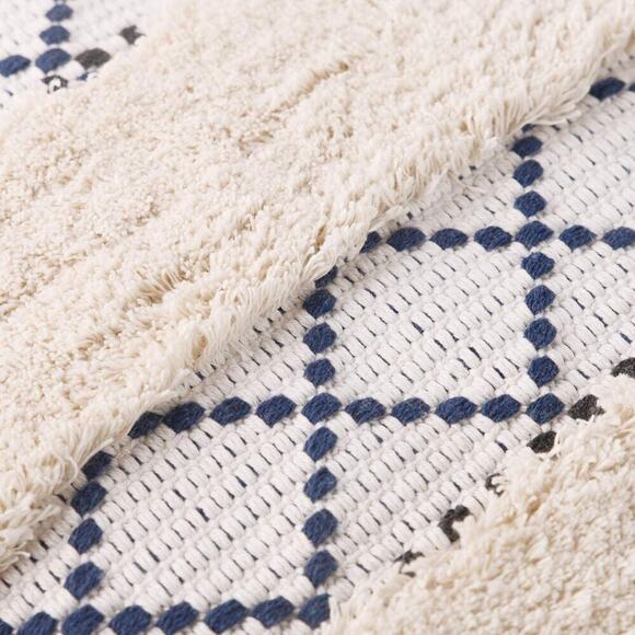 Boho Throw Pillow Covers Square Neutral Tufted Decorative Pillows Cover 18x18 - Picture 5 of 8